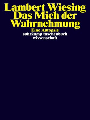 cover image of Das Mich der Wahrnehmung